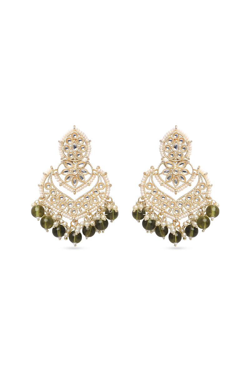  Kundan Drop Earrings