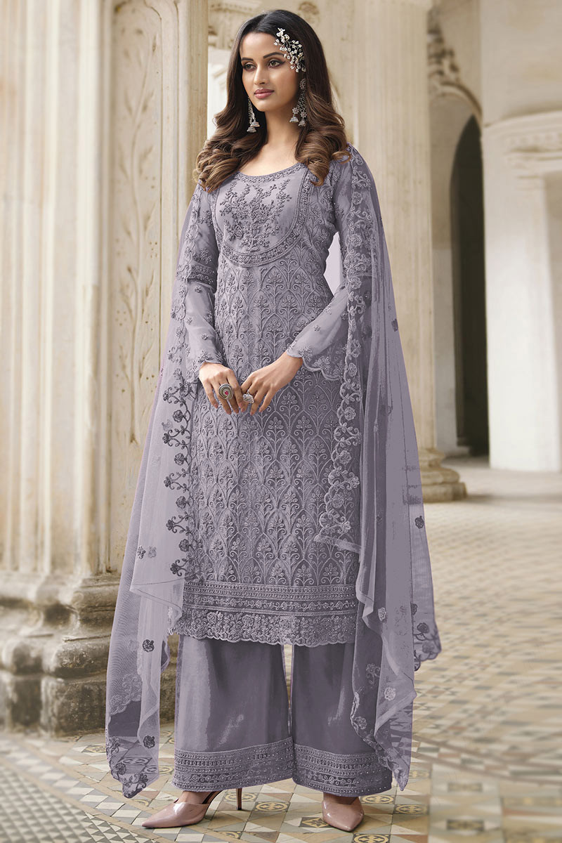Lavender salwar kameez cheap