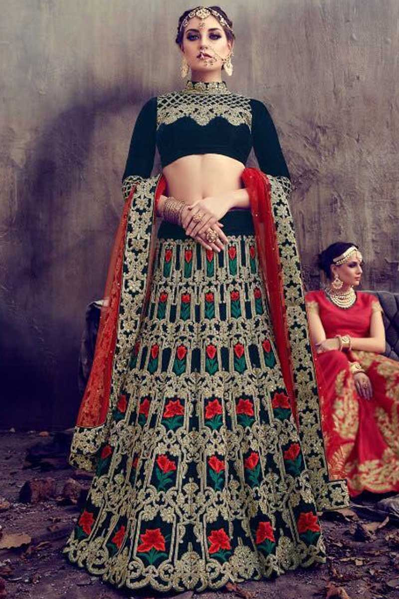 Fashion designer choli on sale