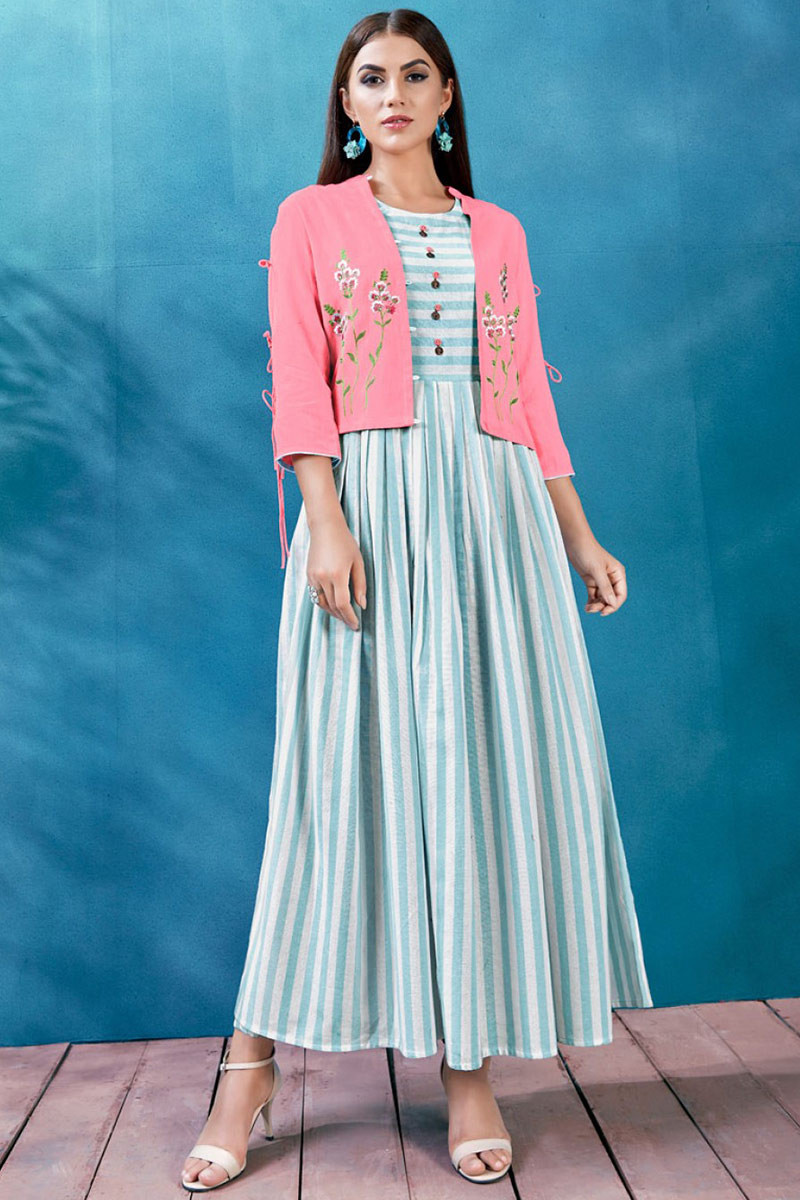 Enjoy an Ethnic Winter With Kurtis and Trouser Pants for Ladies