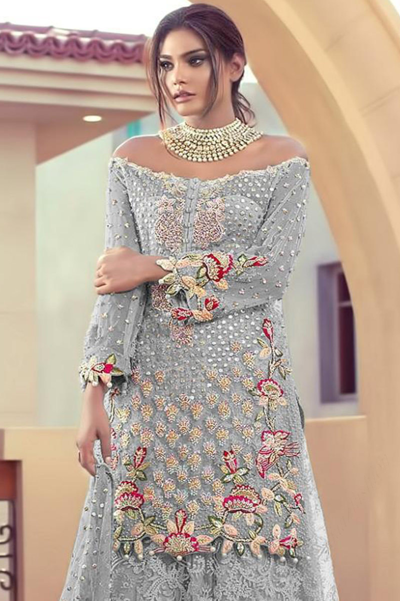 Light grey hotsell work dress
