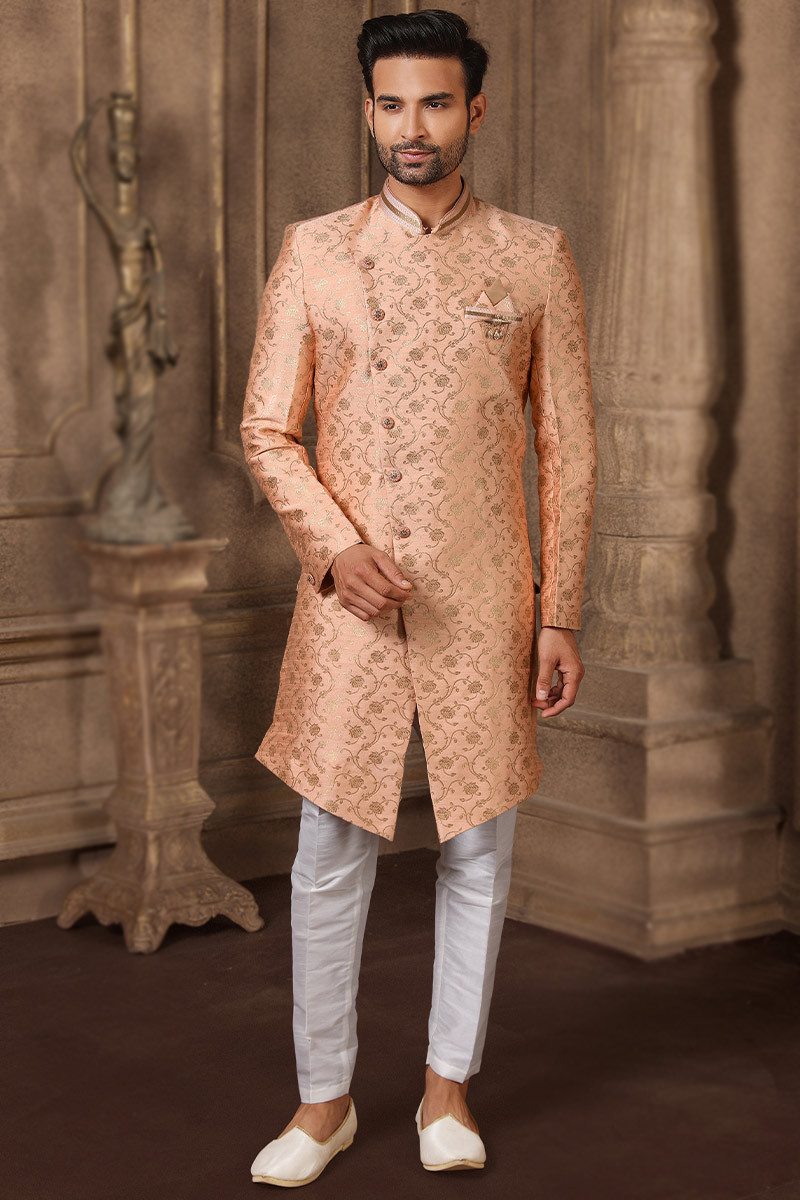 Asymmetric sherwani new arrivals