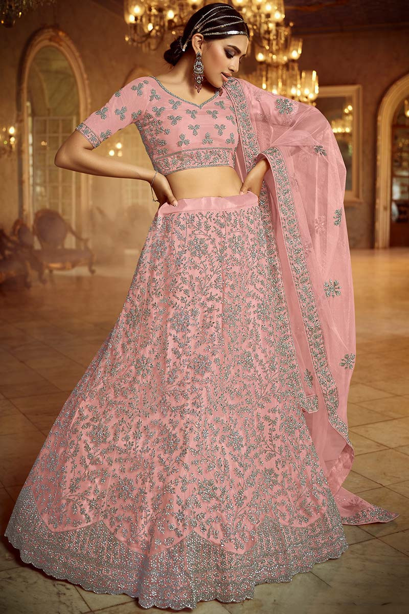 Light pink lengha on sale