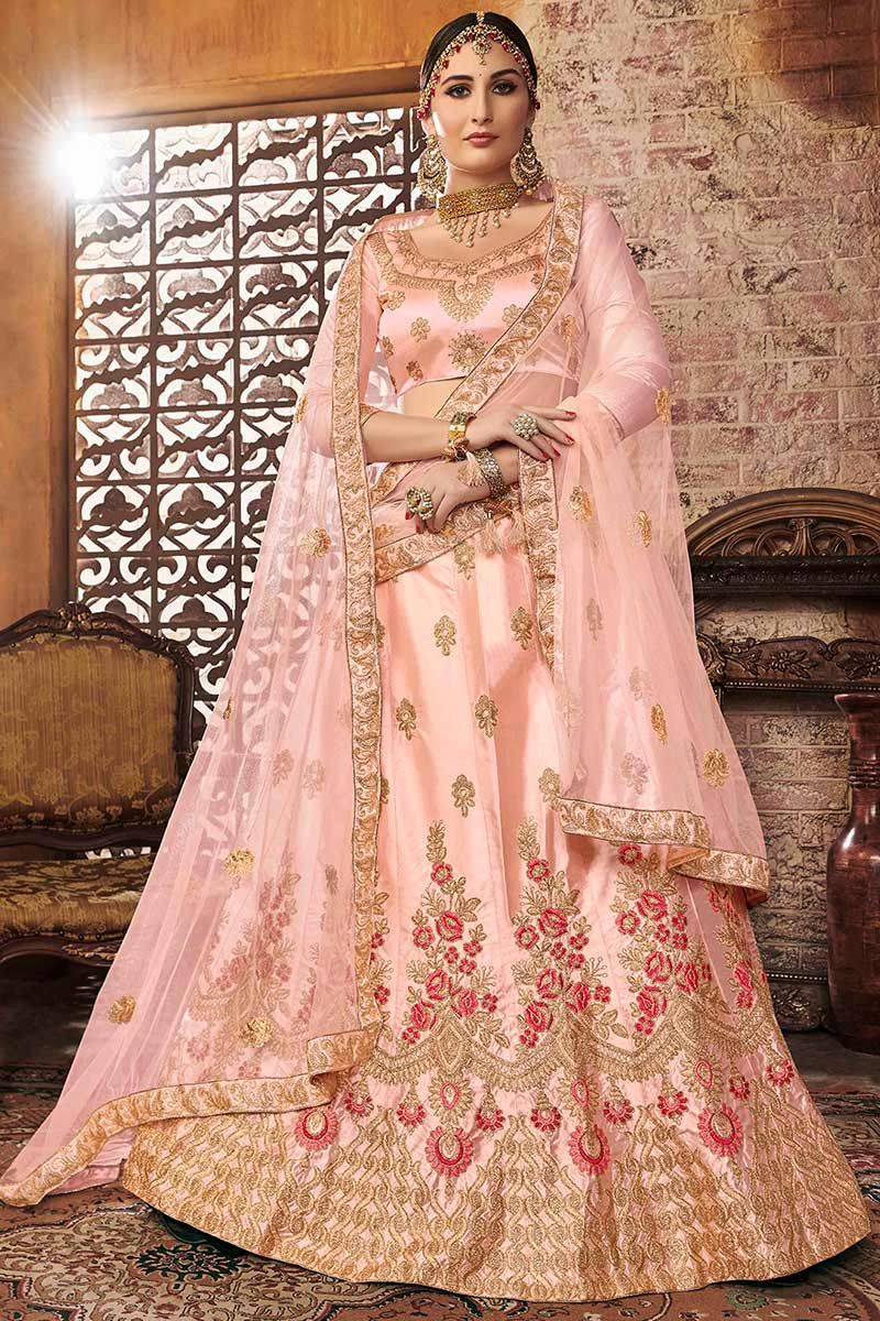 Best Trend Pink Color Bridal Salwar Suit Collection