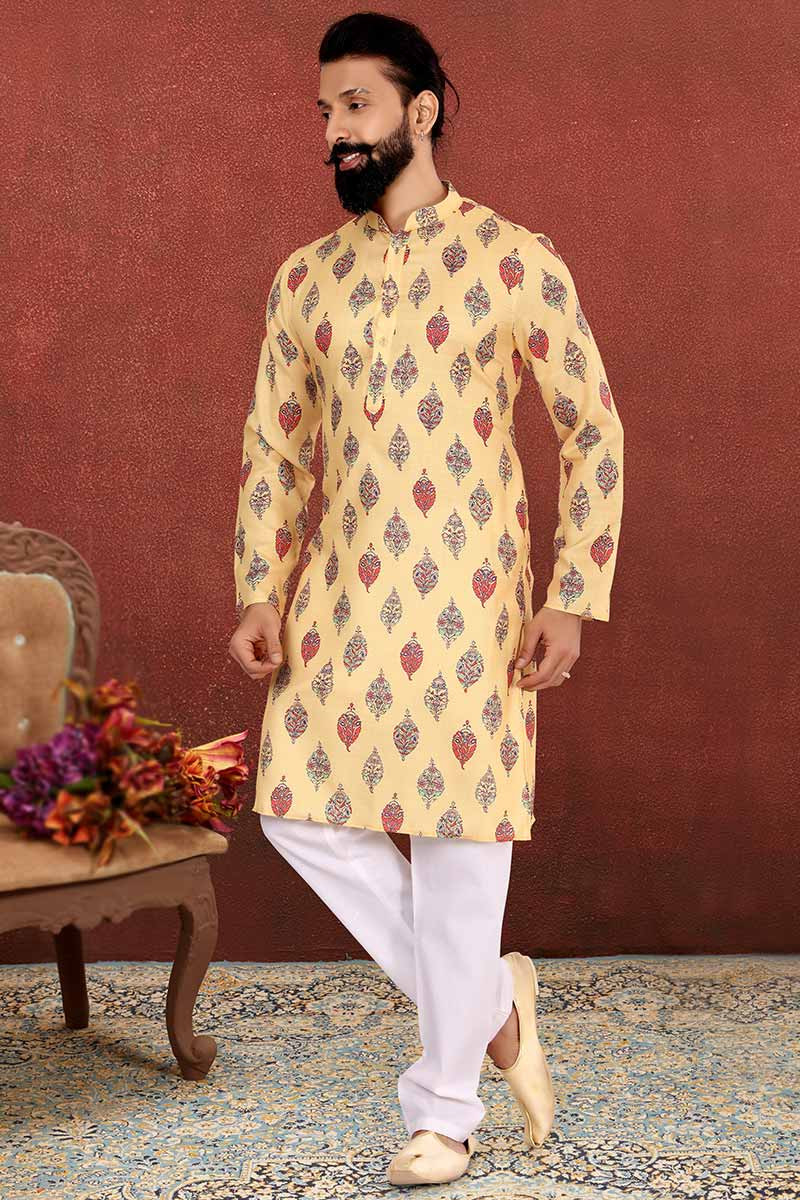 Straight shop printed kurta