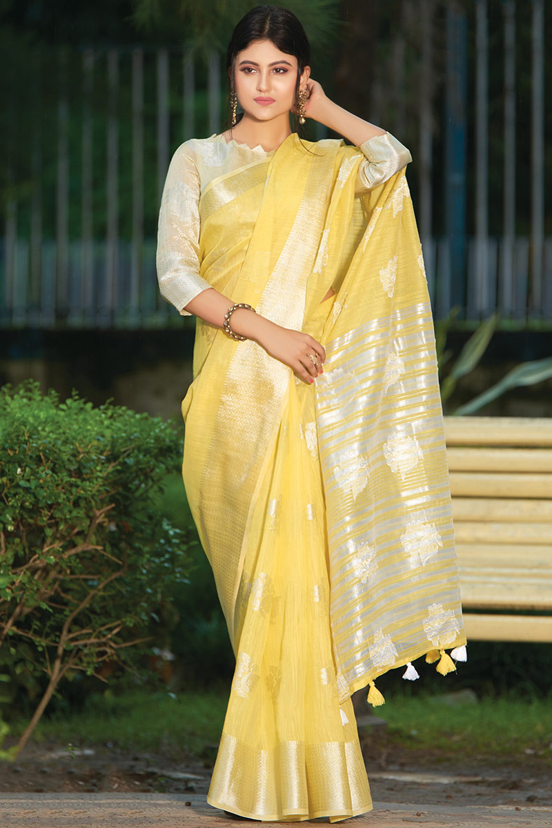 Linen Cotton Sarees – Suja Silks