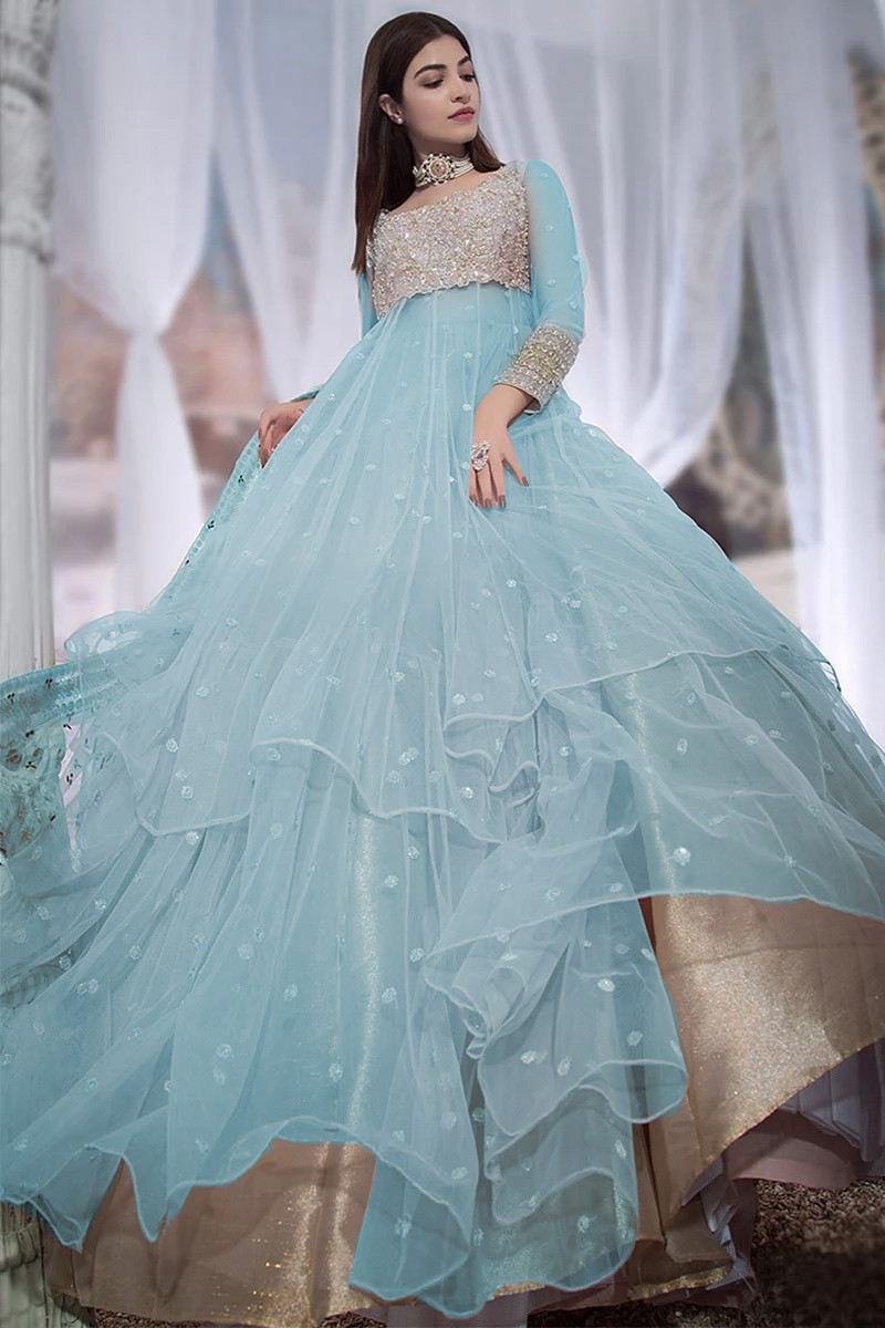 Gown gown lehenga discount