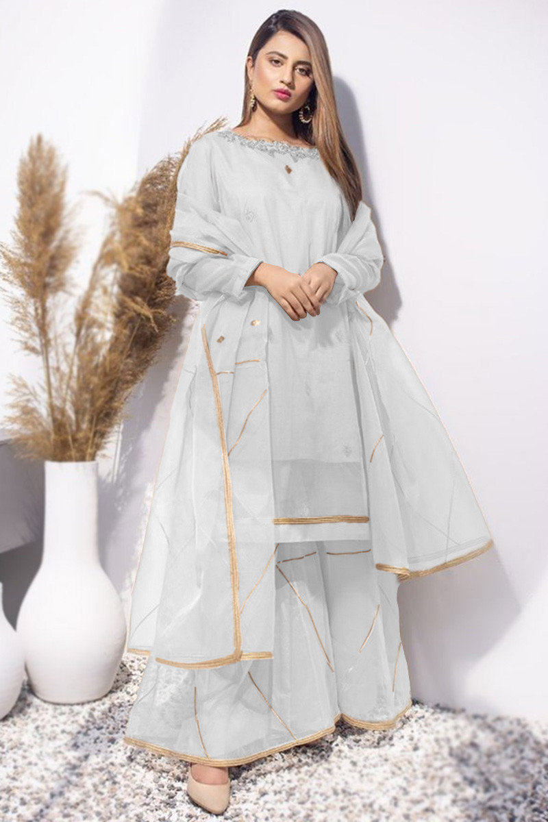Casual Wear Sharara Suits: Buy Casual Wear Sharara Suits for Women Online  in USA