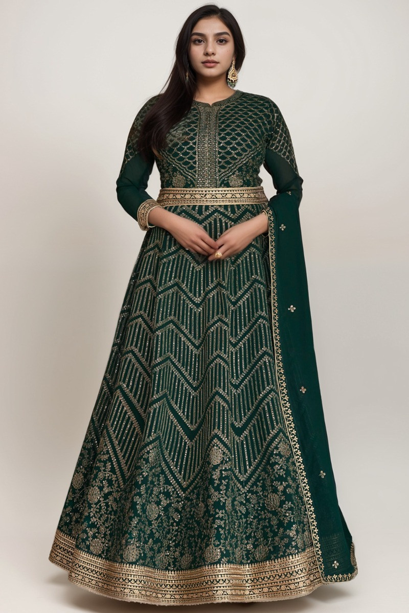 Anarkali suit plus size shop