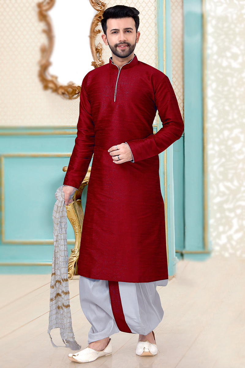 Men sales kurta dhoti