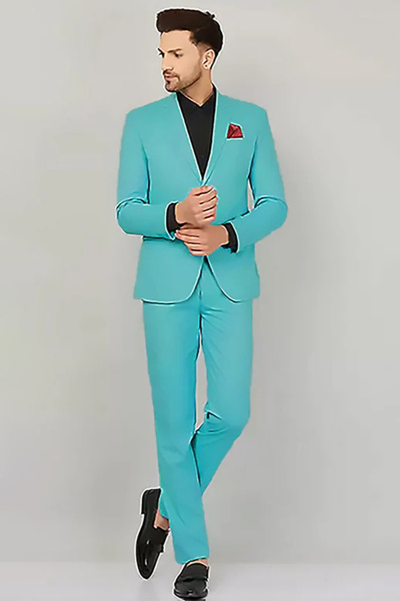 Blue colour coat pant top
