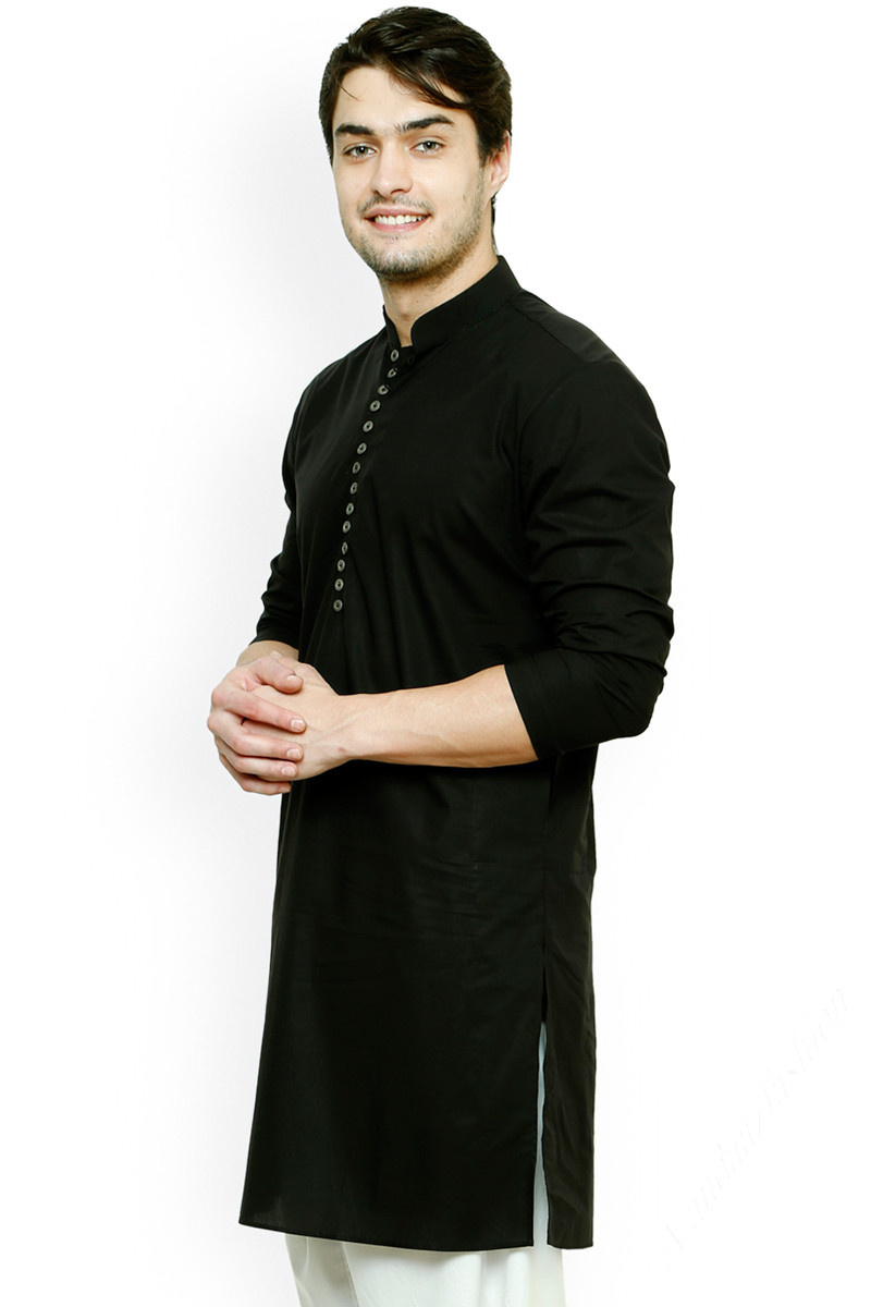 White kurta black pant hotsell
