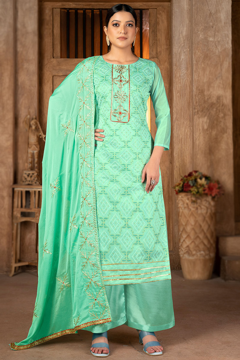 Printed palazzo suit store