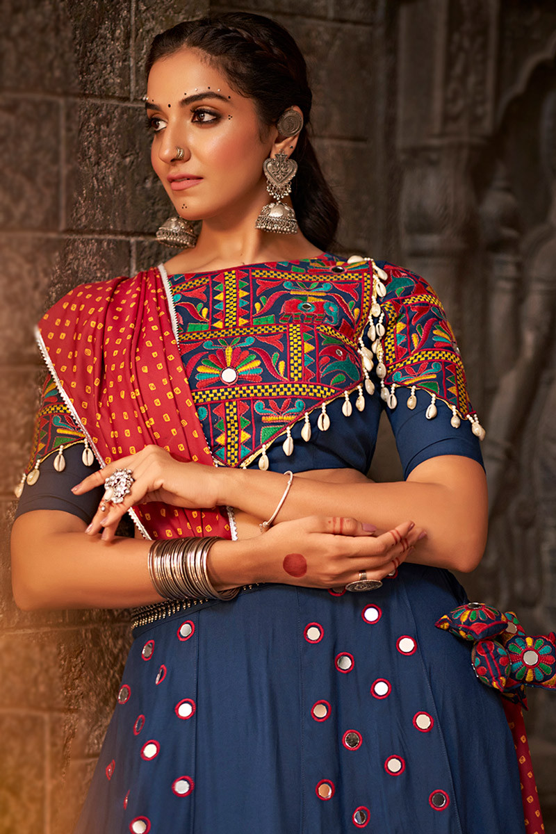 BALA presents AJRAKH: An alluring collection of Lehengas | Choli designs,  Choli dress, Navratri dress