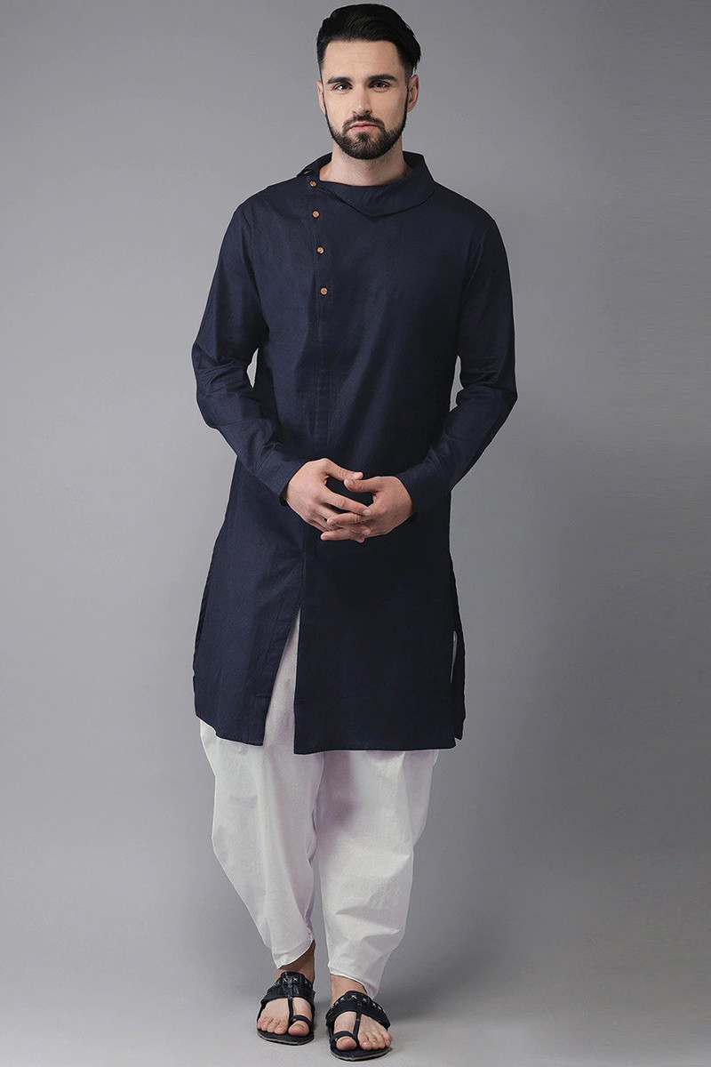 Ivory IronEz Fabric Kurta & Drawstring Trousers AI-EID-0001 – The house of  Arsalan Iqbal