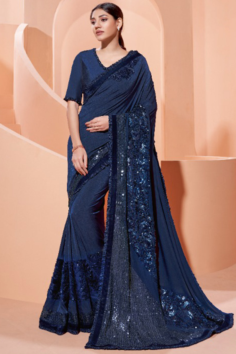 Party wear saree with clearance price