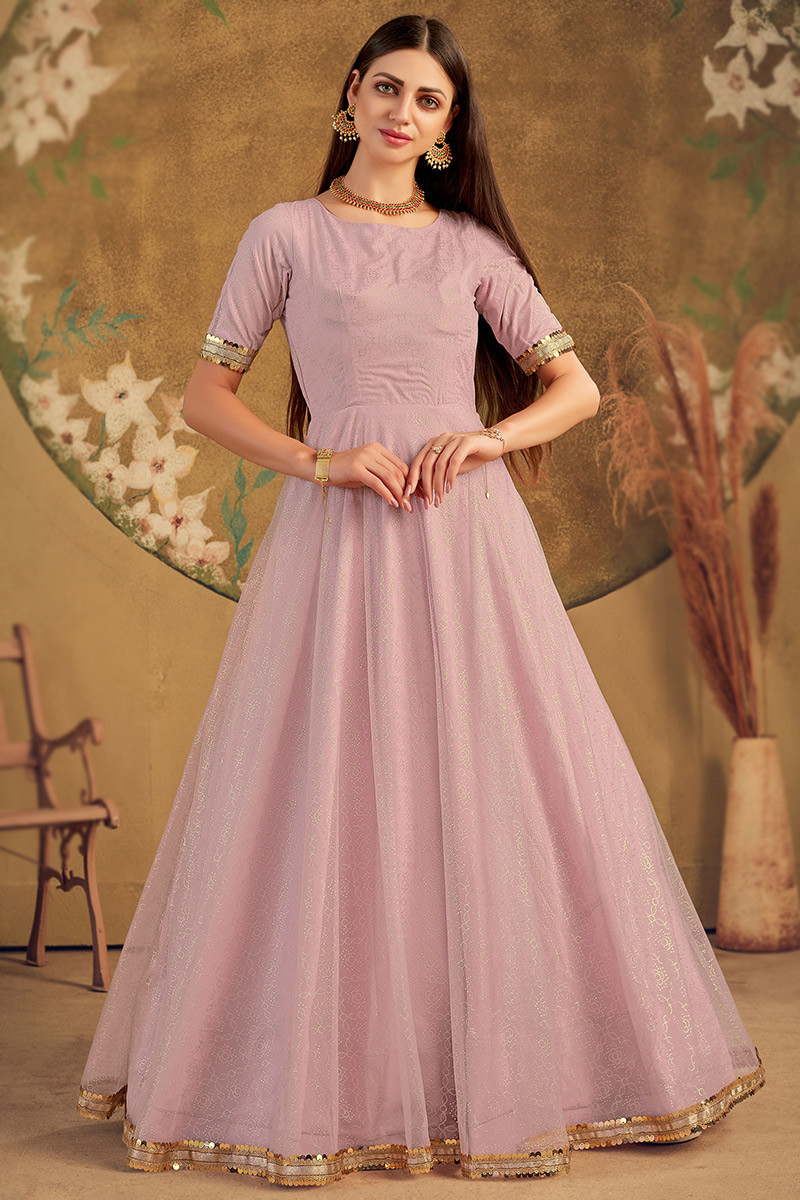 Pink gown online shopping new arrivals