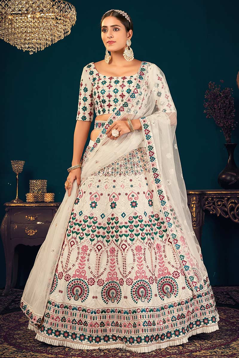 Lehenga design shop for party