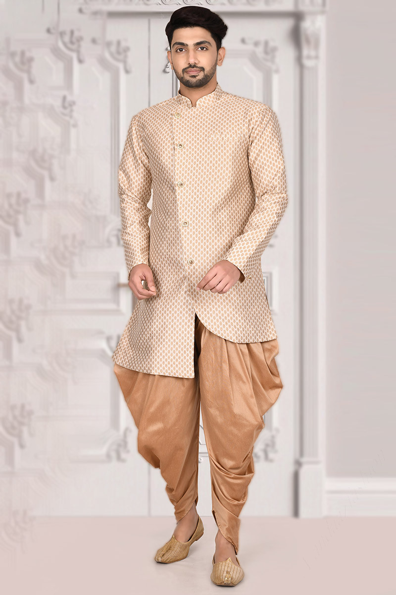 Off white cheap sherwani