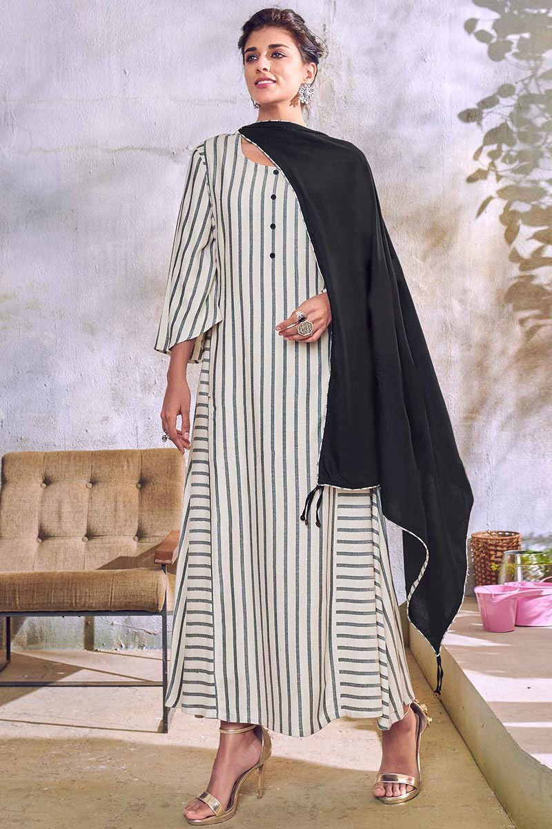 Off white khadi kurti hot sale