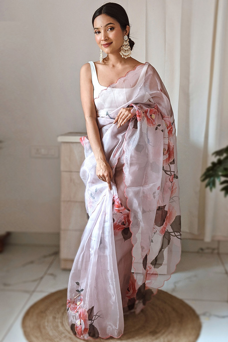 Buy jdcreation Printed, Floral Print Daily Wear Georgette Black Sarees  Online @ Best Price In India | Flipkart.com