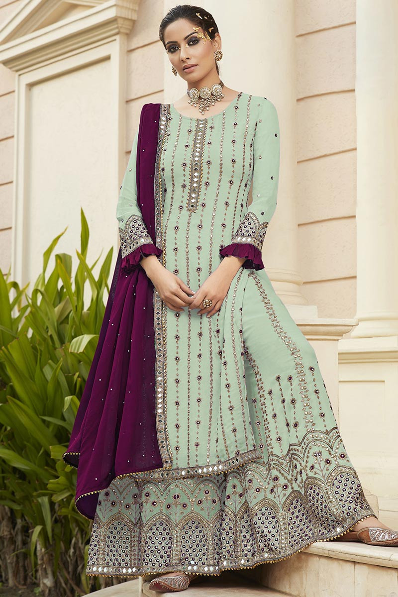 Online sharara dress hotsell