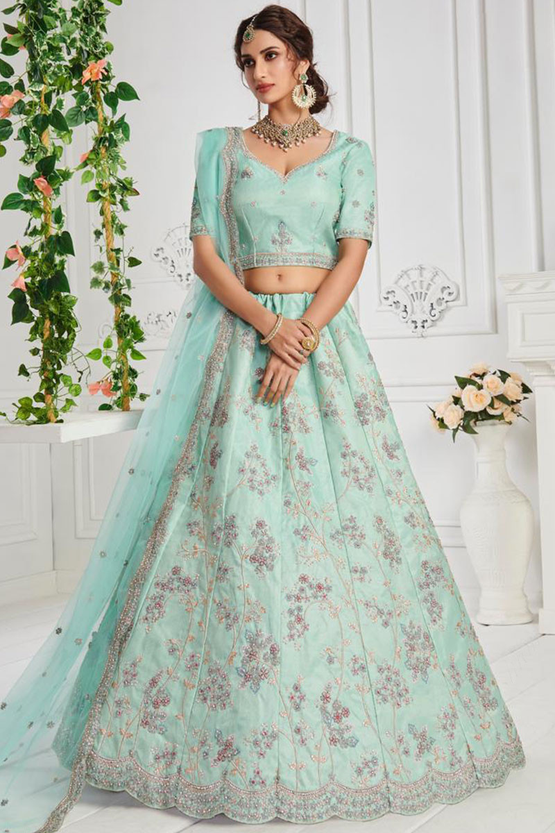 Turquoise indian dress online