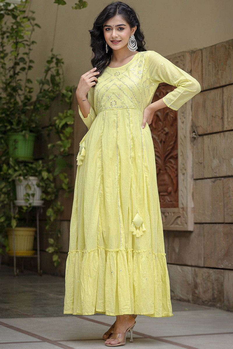 Frock type gown shop