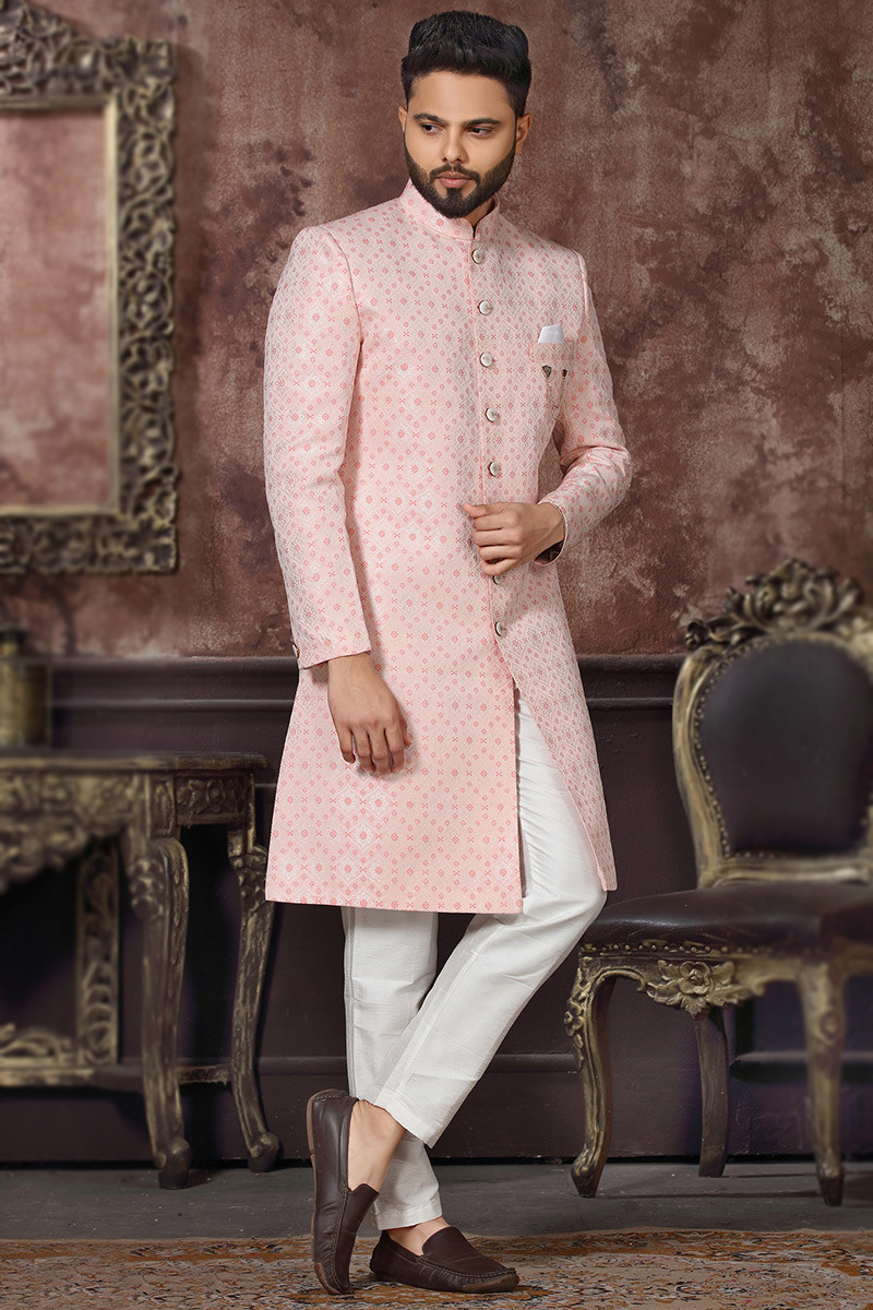 Pajama sherwani best sale