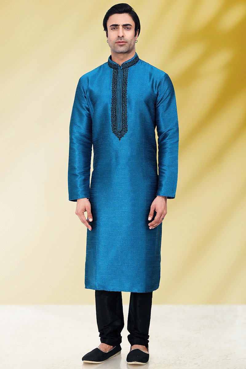 Buy VOLRIX Men's Silk Kurta Pajama With Modi Jacket, nehru Jacket With Kurta  Pajama, Wedding Dress For Men, Indian Waistcoat For Men Online at Best  Prices in India - JioMart.