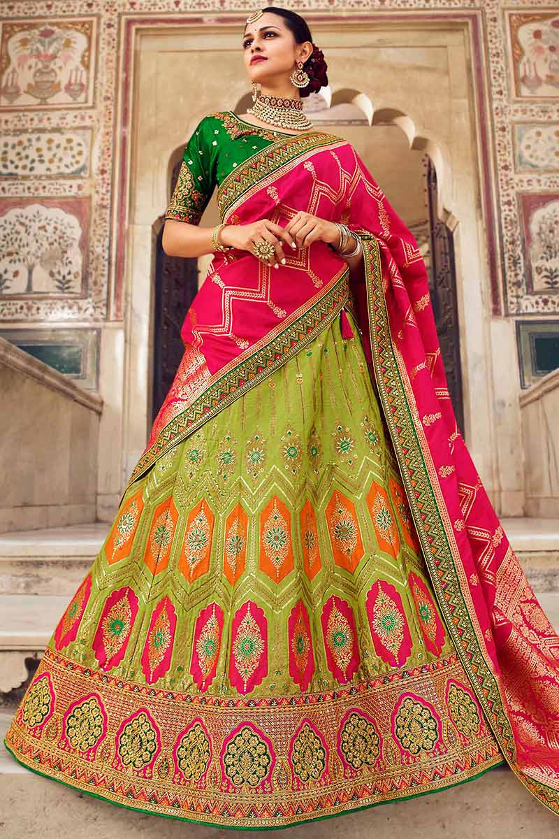 Banarasi new arrivals style lehenga