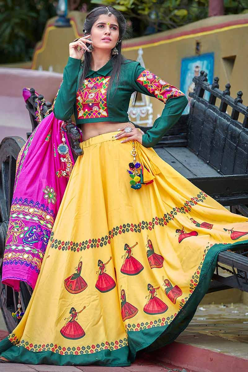 Phulkari hotsell lehenga online