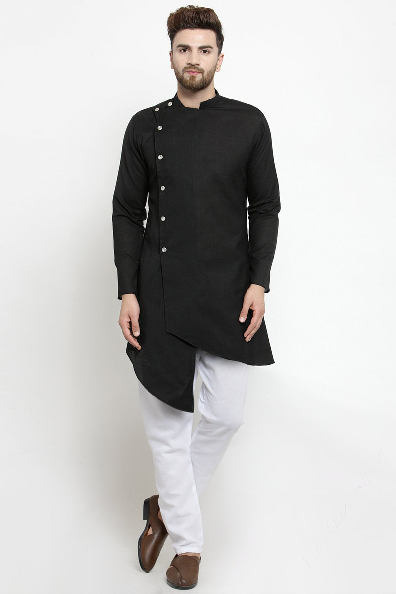 Buy Ishin Women's Black Embroidered Straight Kurta Trouser Dupatta Set  Online – ISHIN FASHIONS