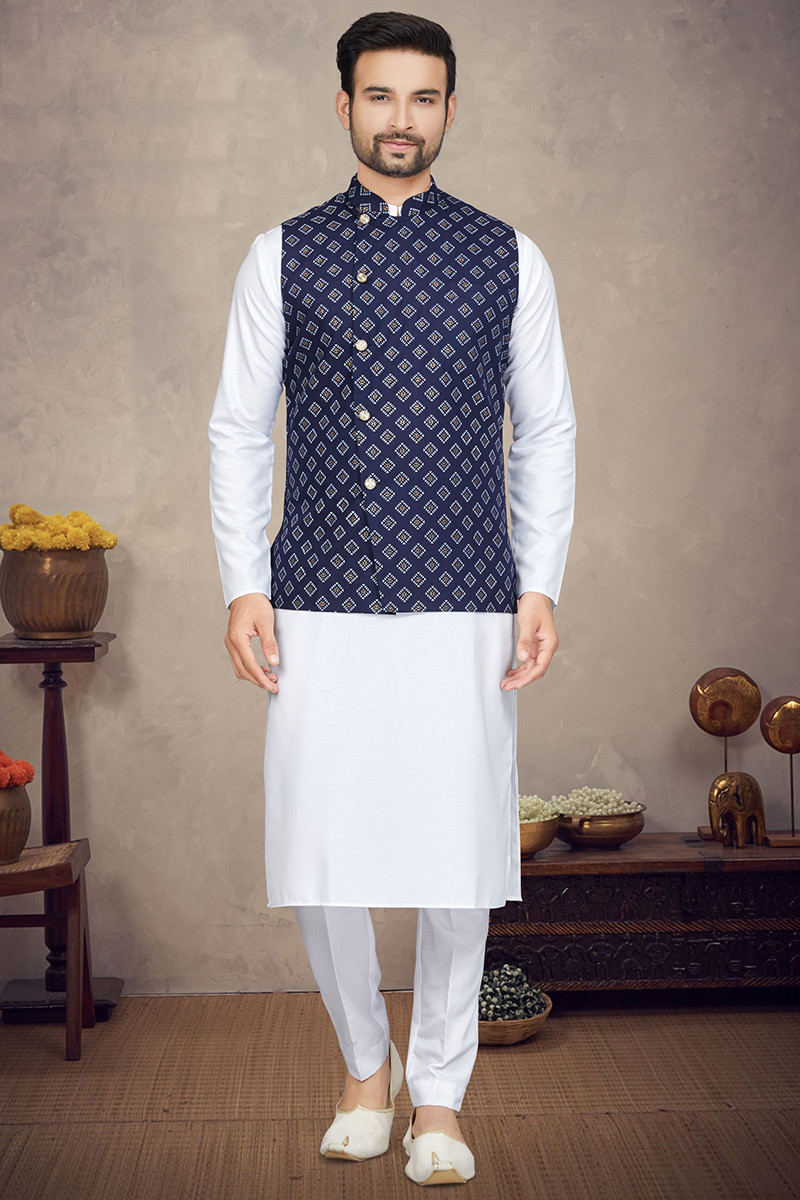 Mens white jacket sale outfit