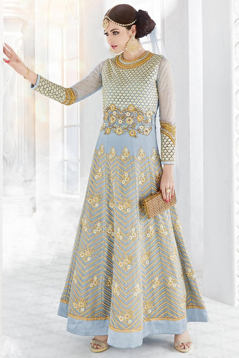 Fashionable anarkali hot sale