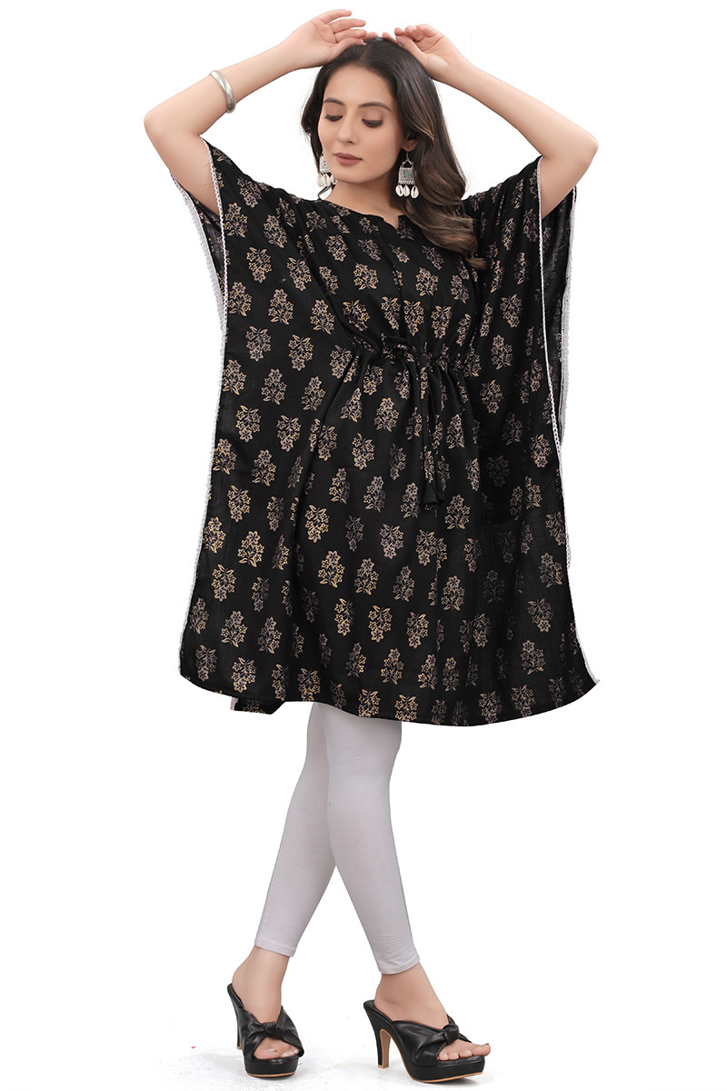 Kaftan top design kurti