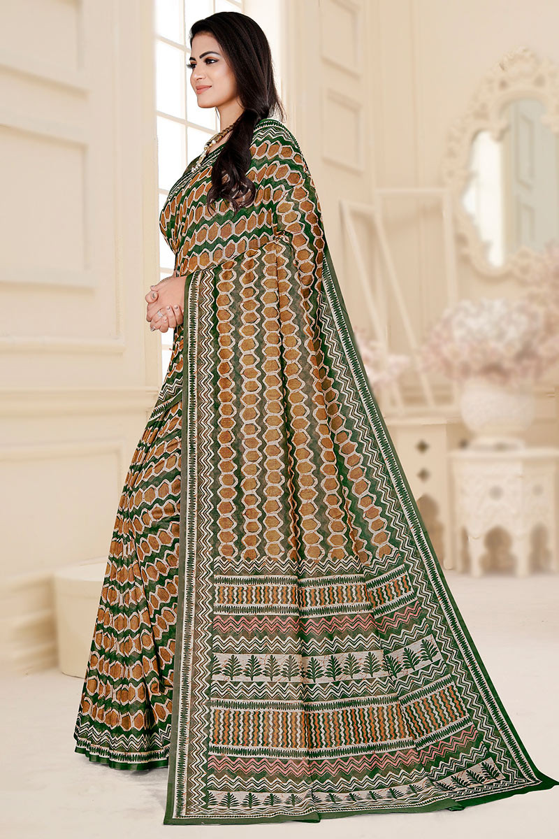 Buy Kalamkari Sarees Online at Reasonable Price - Karagiri