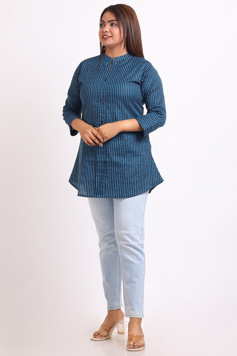 Cotton short kurti sales
