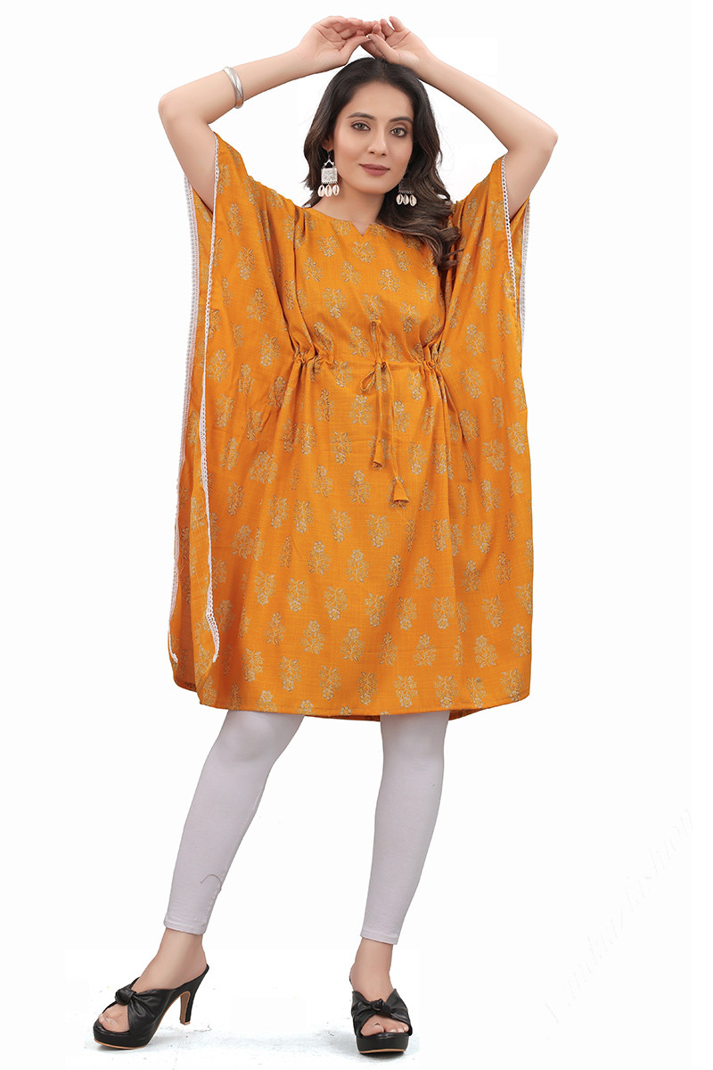Kaftan style shop kurti