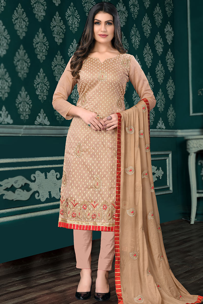 Cotton long suit cheap