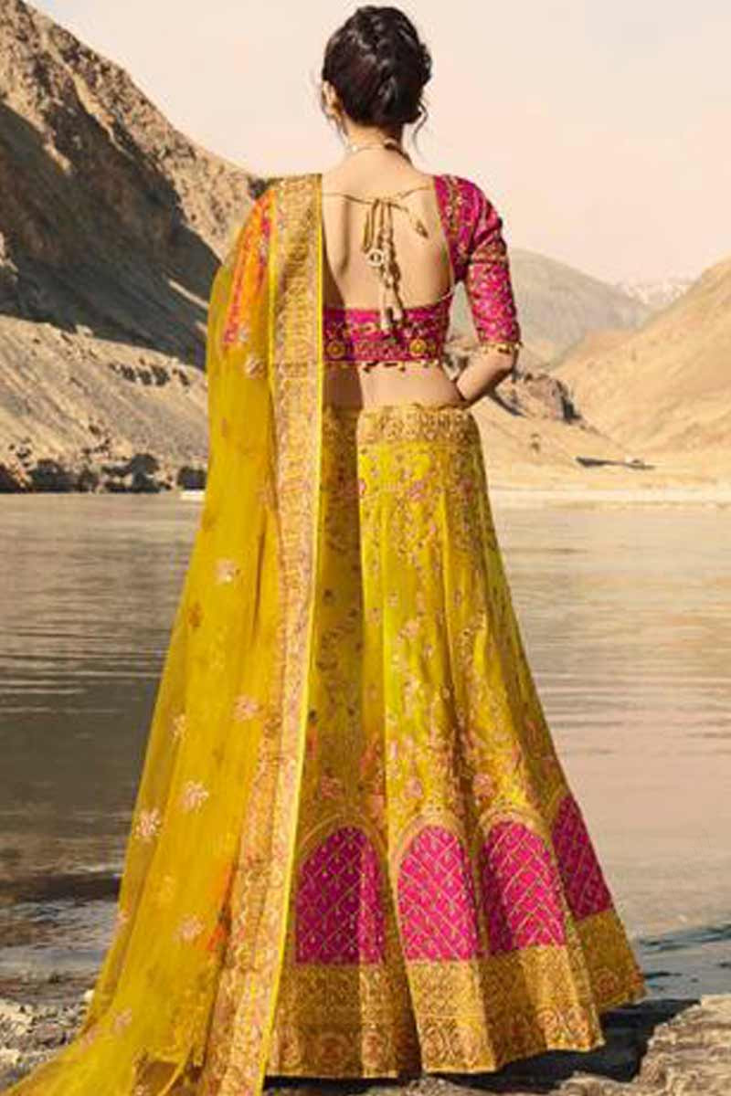 Banglori silk 2024 lehenga choli online