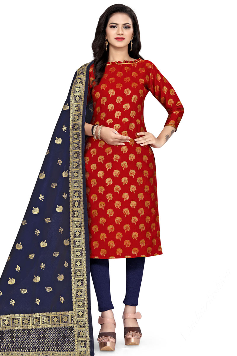 Banarasi churidar clearance suit