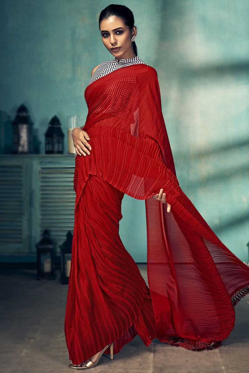 Fancy wear saree store