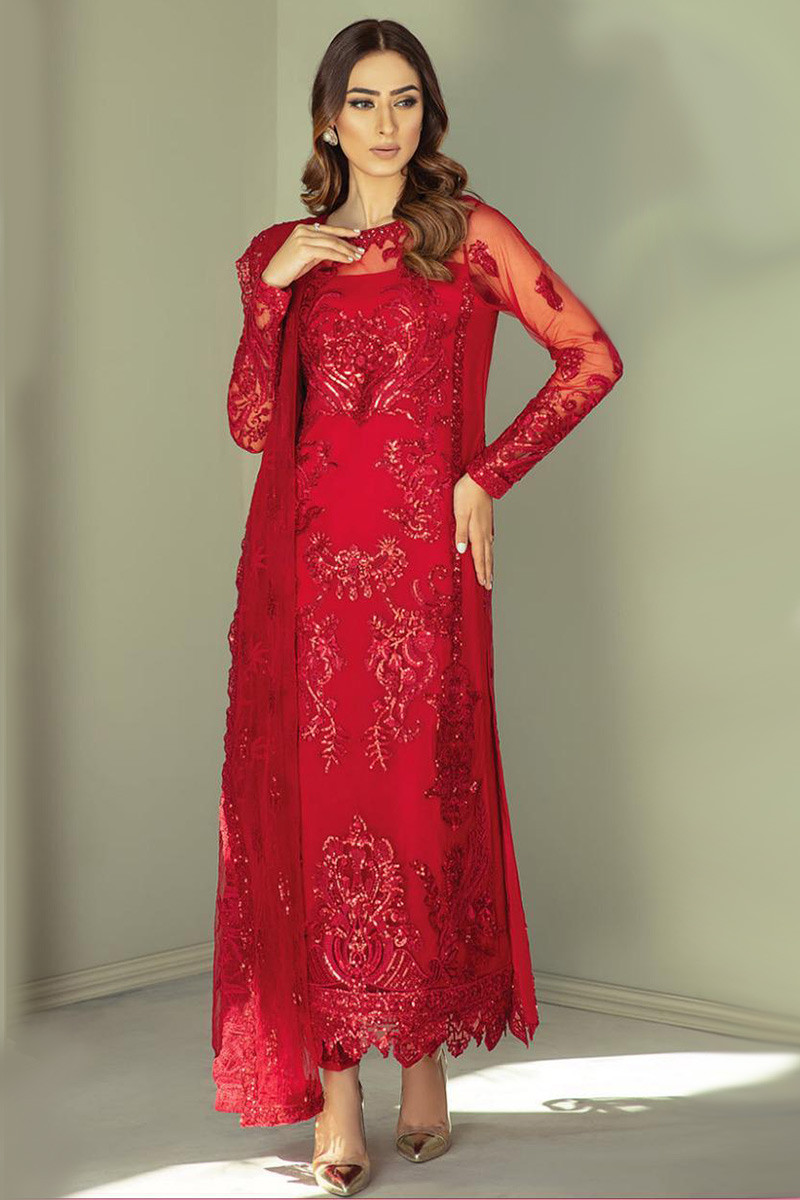 Red suit online clearance