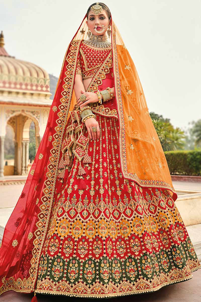 Wedding Lehenga Choli For Bride | Maharani Designer Boutique