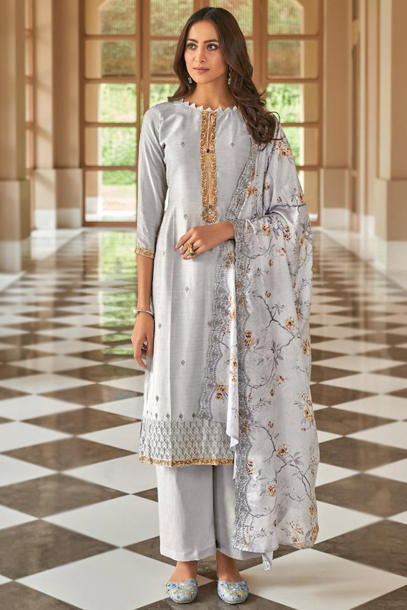 Grey trouser suit womens wedding store