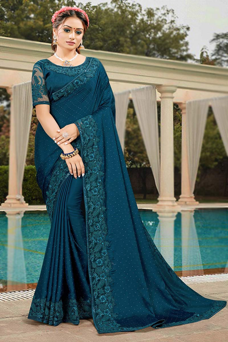 Gown plus cheap saree