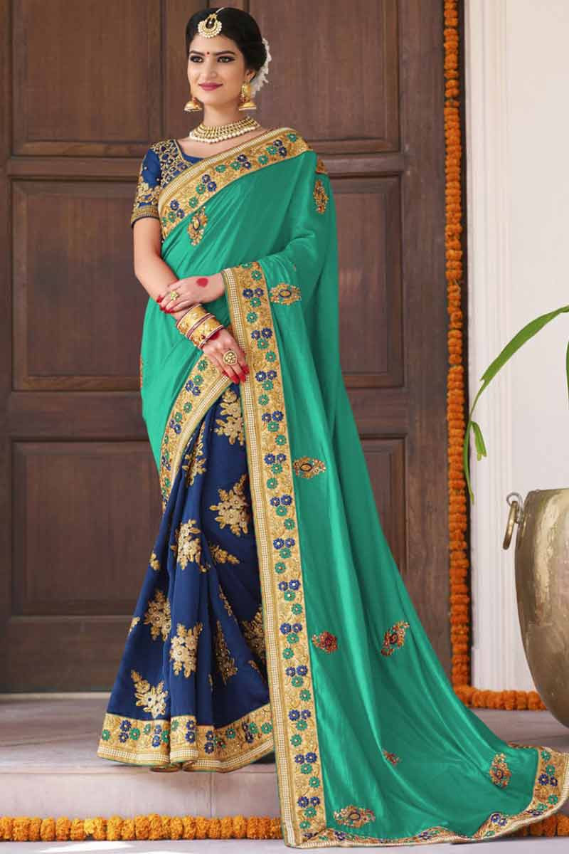 Banaras tissue half saree – Vastrasuka