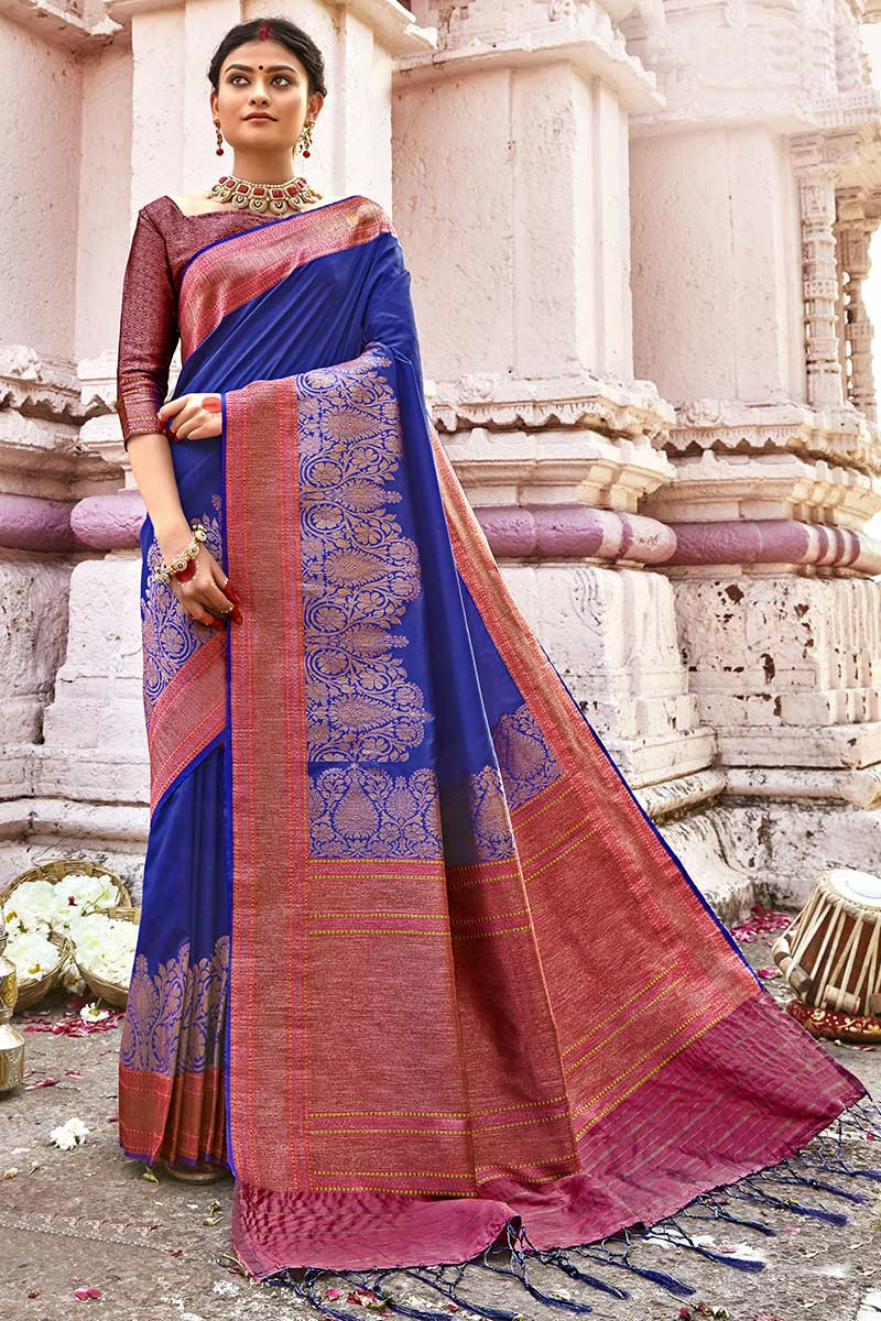 Woman in blue and red sari dress photo – Free Saree Image on Unsplash