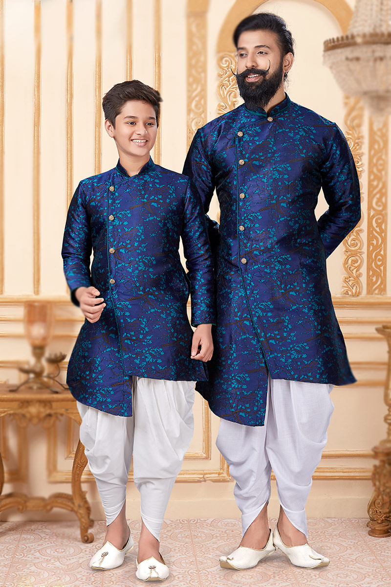 Father and 2025 son sherwani